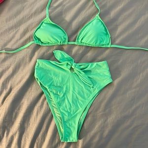Aerie High Cut, High Waisted Bikini